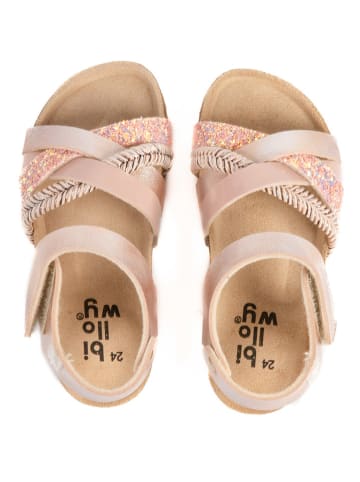 billowy Sandały "Rosso" w kolorze jasnoróżowym