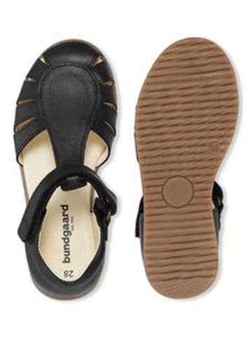 Bundgaard Leder-Halbsandalen "Ivy" in Schwarz