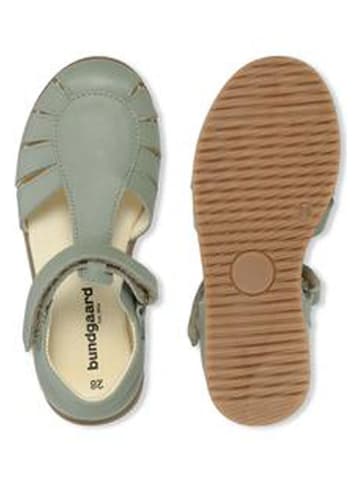 Bundgaard Leder-Halbsandalen "Ivy" in Grün