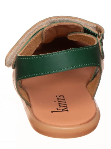 kmins Leren sandalen groen