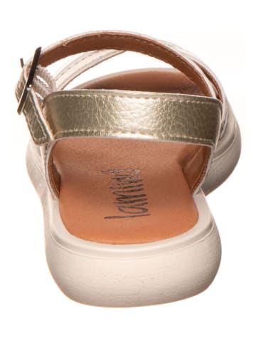 lamino Sandalen in Gold