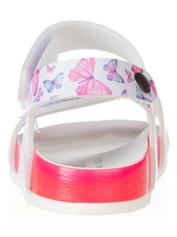 Lelli Kelly Sandalen "Chiara" wit/roze/meerkleurig