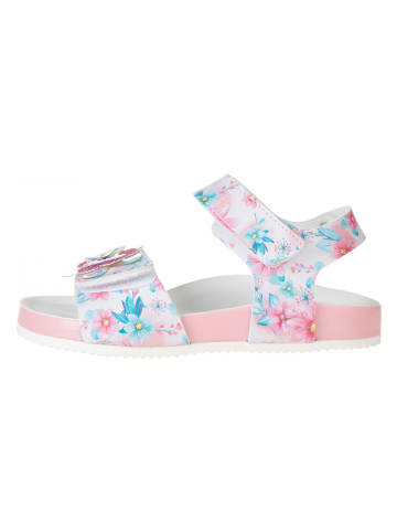 Lelli Kelly Sandalen "Ilenia" wit/lichtroze/meerkleurig