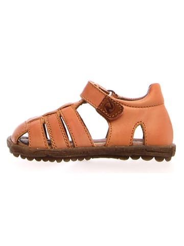 Naturino Leren enkelsandalen zalmroze