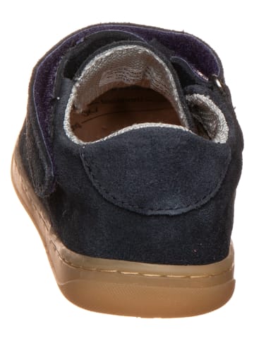 Richter Shoes Skórzane półsandały w kolorze granatowym