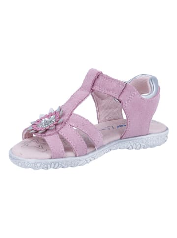 Richter Shoes Leder-Sandalen "Sole" in Rosa