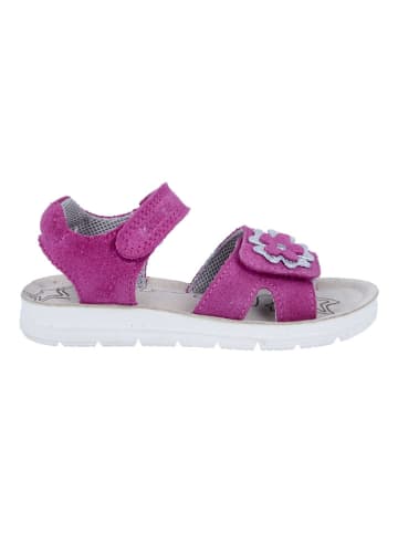 Richter Shoes Leren sandalen "Sofia" fuchsia