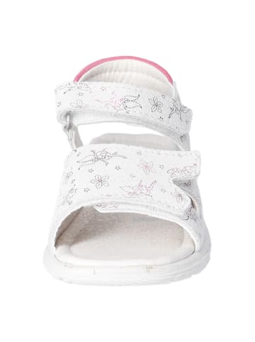 Ricosta Leren sandalen wit