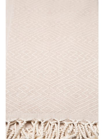 Samimi Chusta hammam "Atom" w kolorze beżowym - 180 x 100 cm