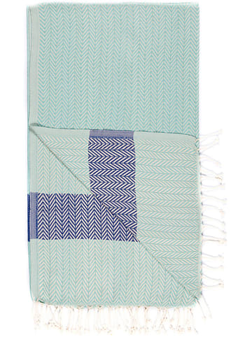 Samimi Hamamtuch in Mint - (L)180 x (B)100 cm