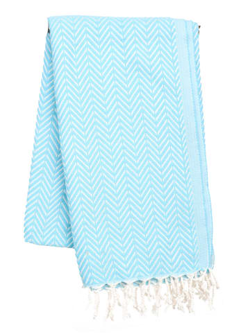 Samimi Hamamdoek "Damla" turquouise - (L)180 x (B)100 cm