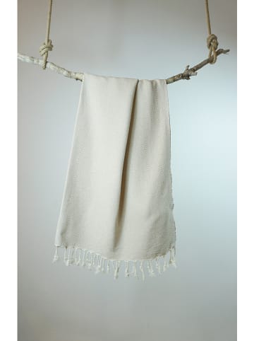 Samimi Hamamtuch in Beige - (L)180 x (B)100 cm