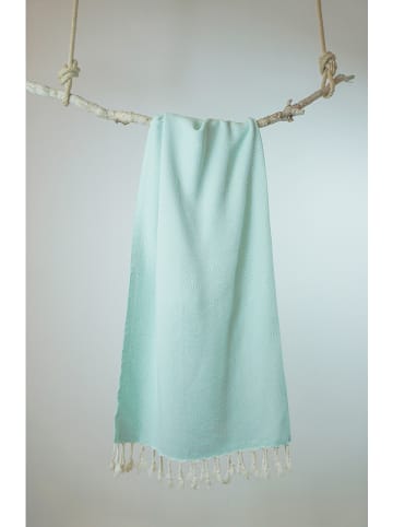 Samimi Chusta hammam w kolorze miętowym - 180 x 100 cm
