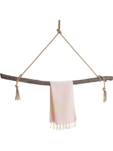 Samimi Handtuch "Diamant" in Rosa - (L)90 x (B)45 cm