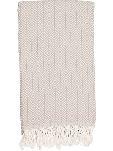 Samimi Hamamtuch in Beige - (L)180 x (B)100 cm