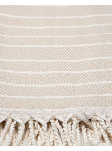Samimi Hamamtuch in Beige - (L)180 x (B)100 cm