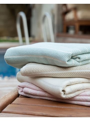 Samimi Hamamdoek beige - (L)180 x (B)100 cm