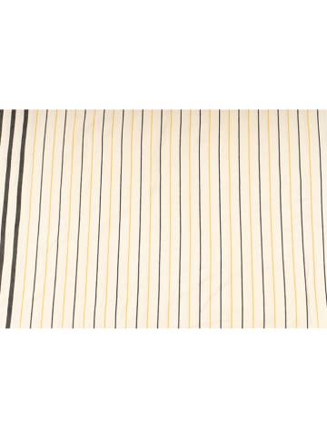 Samimi Poncho in Gelb/ Weiß - (L)95 x (B)90 cm