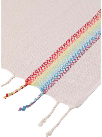 Samimi Hamamtuch in Beige/ Bunt - (L)180 x (B)100 cm