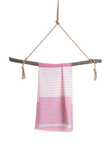 Towel to Go Strandlaken "Towel To Go" roze - (L)180 x (B)100 cm