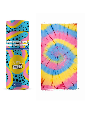 Towel to Go Ręcznik plażowy ze wzorem - 180 x 100 cm