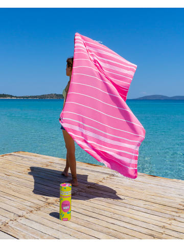 Samimi Hamamdoek fuchsia - (L)180 x (B)100 cm