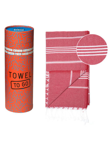 Samimi Hamamdoek rood - (L)180 x (B)100 cm