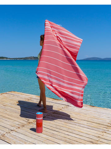 Samimi Hamamdoek rood - (L)180 x (B)100 cm