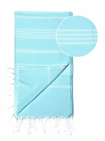 Towel to Go Strandlaken "Towel To Go" mintgroen - (L)180 x (B)100 cm