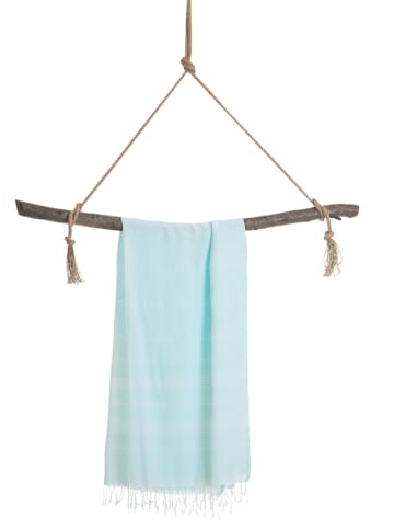 Towel to Go Strandtuch "Towel To Go" in Mint - (L)180 x (B)100 cm