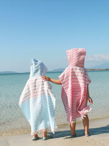 Towel to Go Poncho in Pink - (L)60 x (B)58 cm