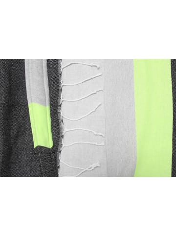 Towel to Go Strandtuch "Towel bag" in Schwarz - (L)180 x (B)100 cm