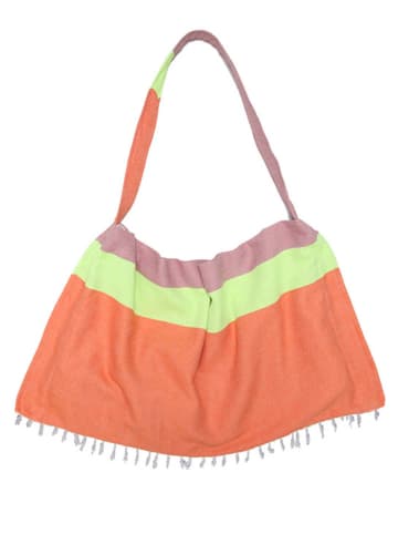Towel to Go Strandtuch "Towel bag" in Orange - (L)180 x (B)100 cm