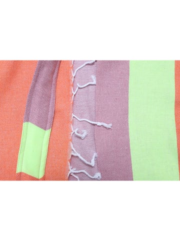 Towel to Go Strandtuch "Towel bag" in Orange - (L)180 x (B)100 cm