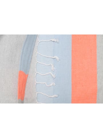 Towel to Go Strandlaken "Towel bag" grijs - (L)180 x (B)100 cm