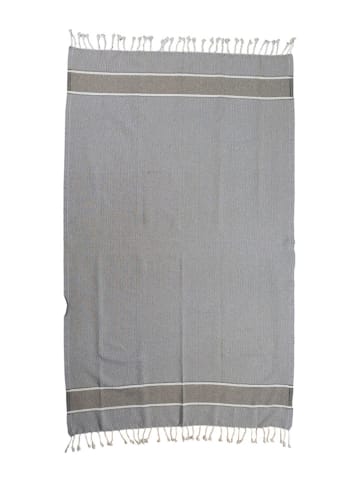 Towel to Go Chusta hammam w kolorze szarym - 220 x 200 cm