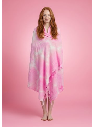 Towel to Go Strandtuch "Towel To Go - Laguna Tie Dye" in Rosa - (L)180 x (B)100 cm