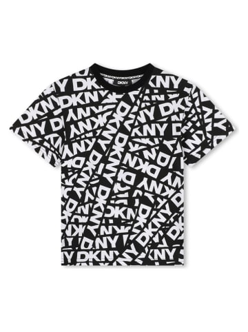 DKNY Koszulka w kolorze czarno-białym