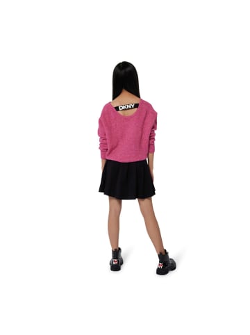 DKNY Sweter w kolorze różowym