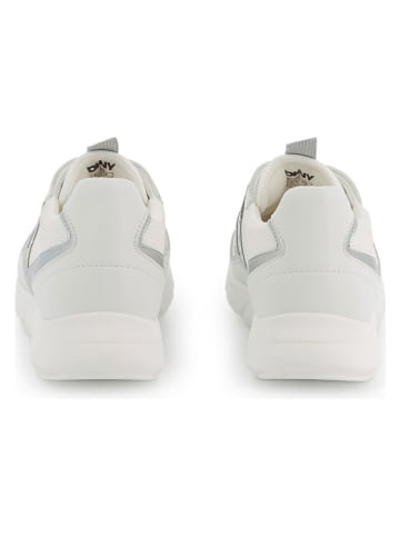 DKNY Slippersy w kolorze kremowym