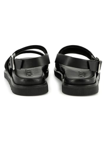 DKNY Leren sandalen zwart