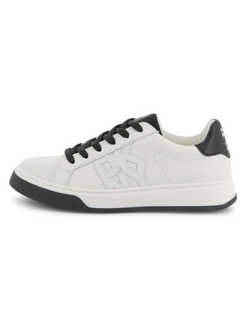 DKNY Leder-Sneakers in Weiß