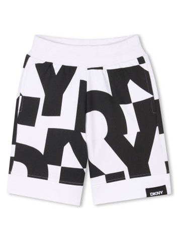 DKNY Bermuda wit/zwart