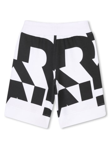 DKNY Bermuda in Weiß/ Schwarz