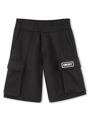DKNY Bermudy w kolorze czarnym