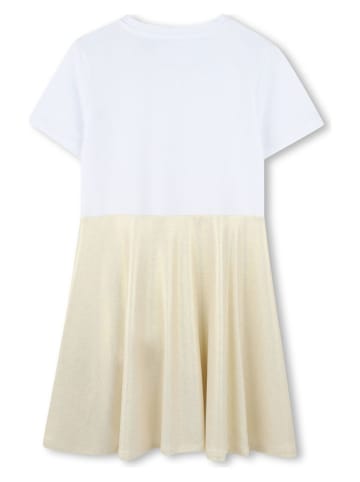 DKNY Kleid in Weiß/ Beige