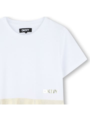 DKNY Sukienka w kolorze biało-beżowym