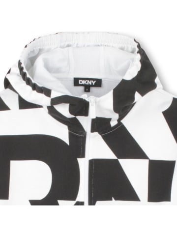 DKNY Hoodie wit/zwart
