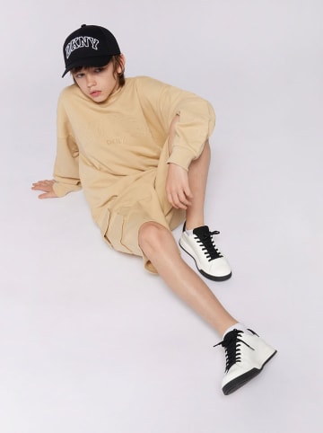 DKNY Bluza w kolorze beżowym