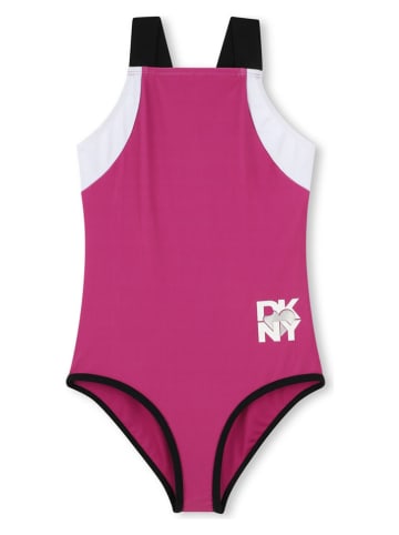 DKNY Strój kąpielowy w kolorze różowym